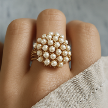 Sharnie – Ring mit integrierten Perlen