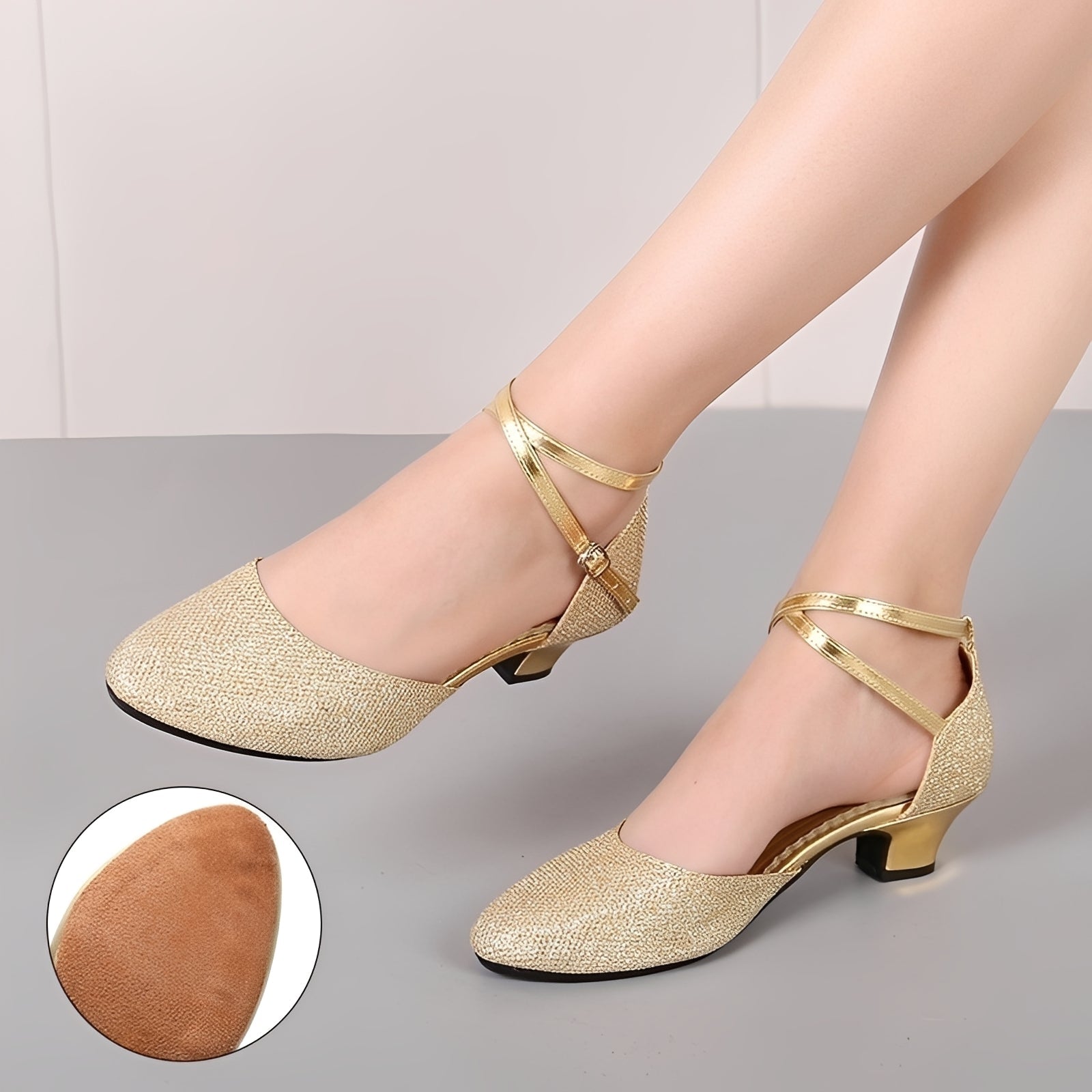 Carrie - Modische Glitzersandalen für Damen
