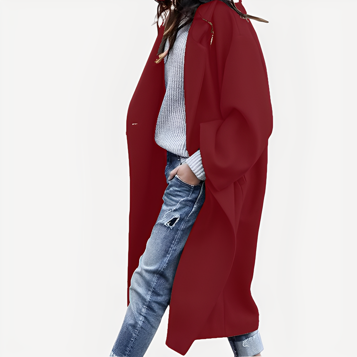 Camellia - Bequemer und warmer Mantel
