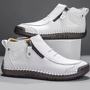 David - Stilvolle Reißverschluss-Stiefel
