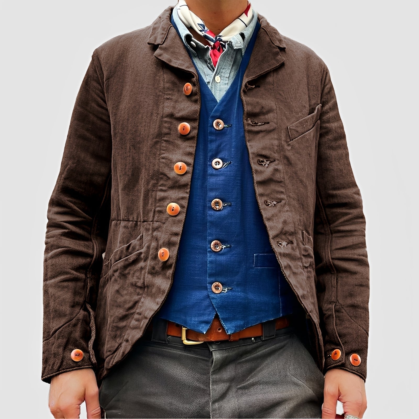 Rick - Komfortable Jacke mit vielen Taschen