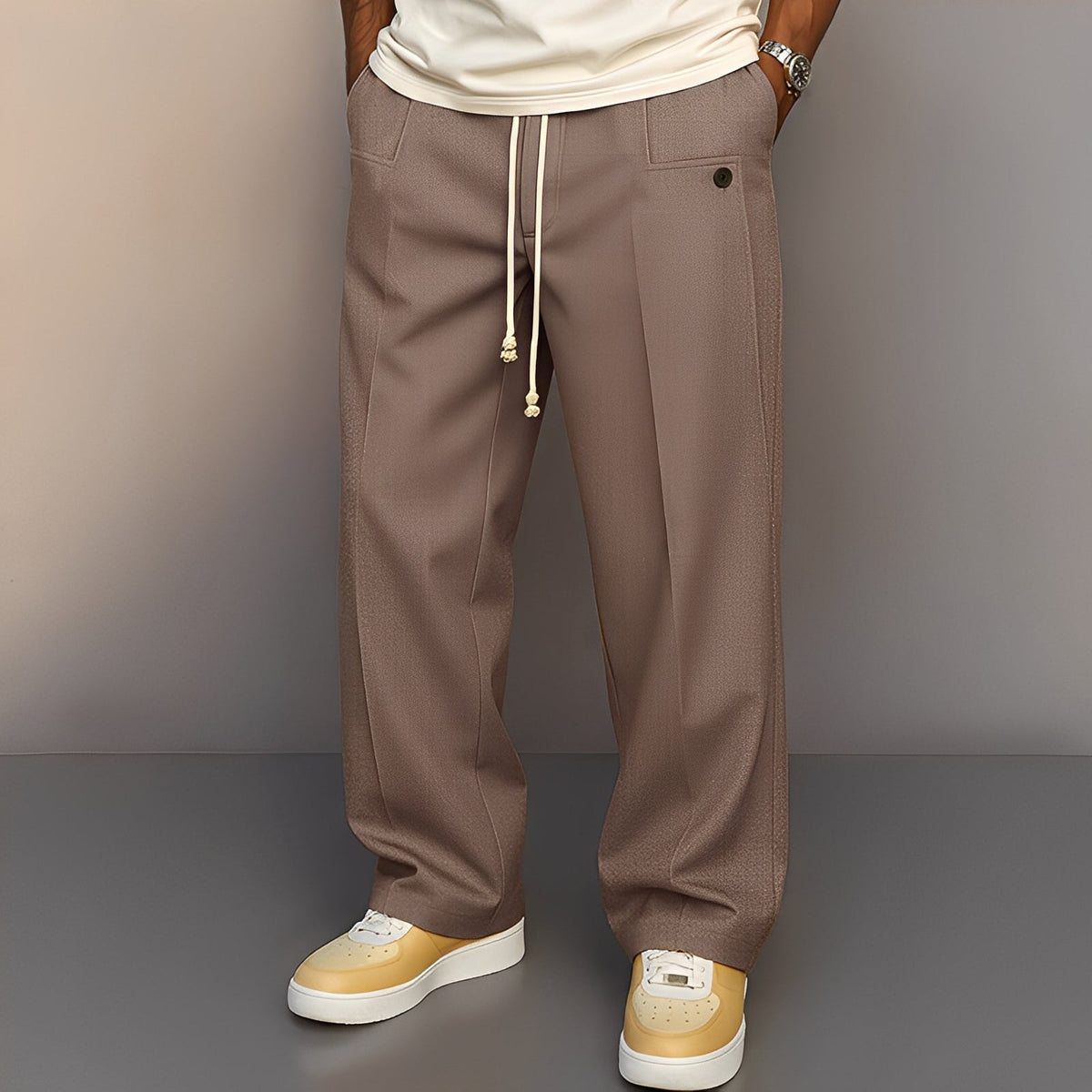 Henri - Bequeme Herren-Hose mit Kordelzug