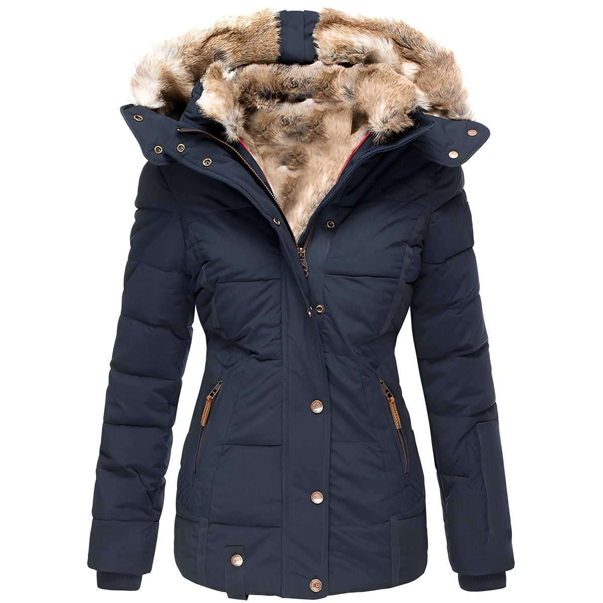 Romilly - Elegante und warme Jacke mit Kapuze