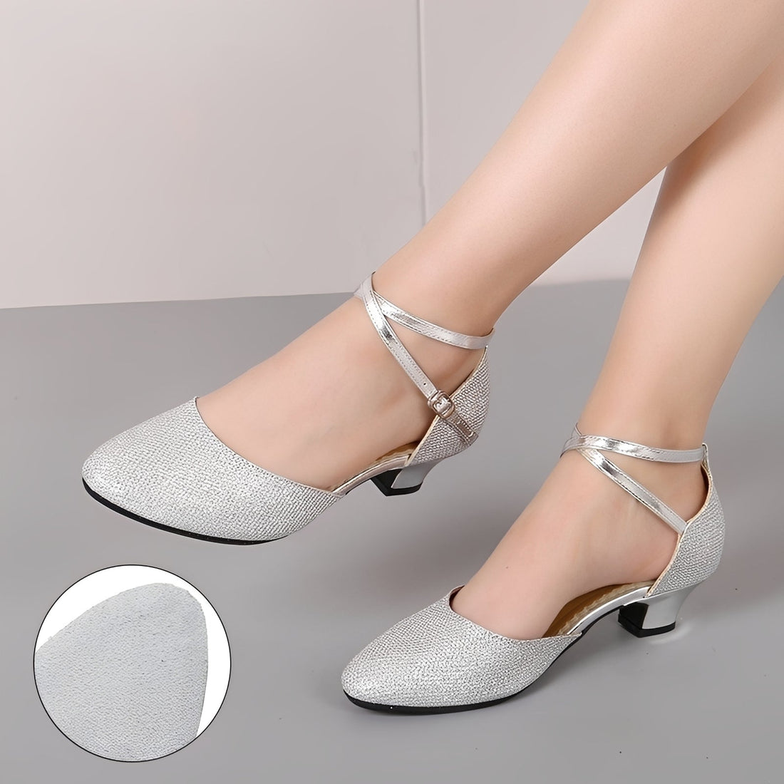 Carrie - Modische Glitzersandalen für Damen
