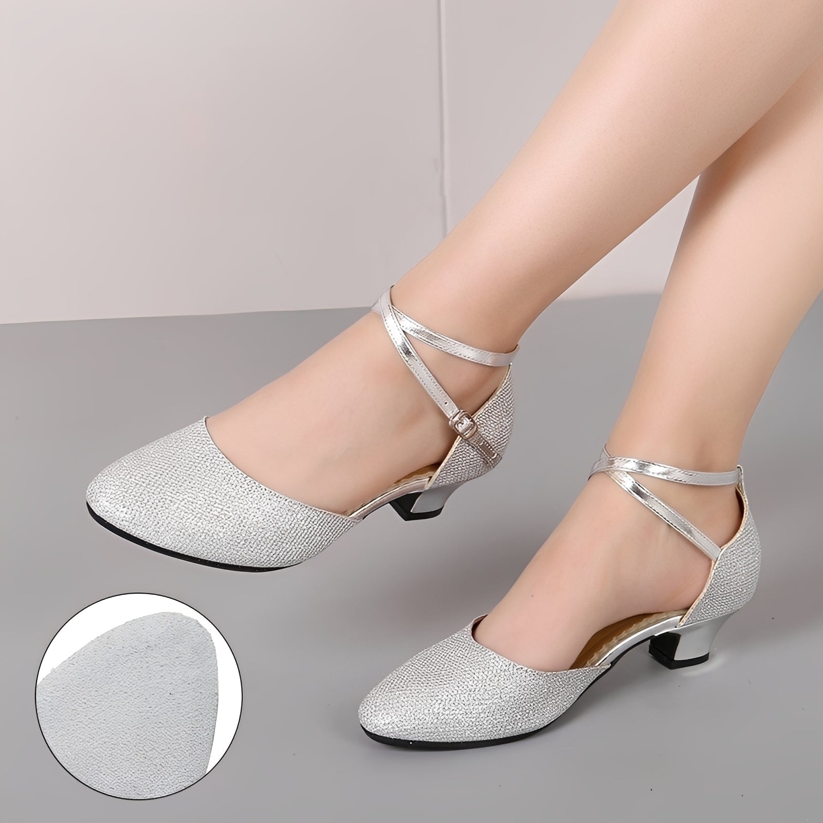 Carrie - Modische Glitzersandalen für Damen