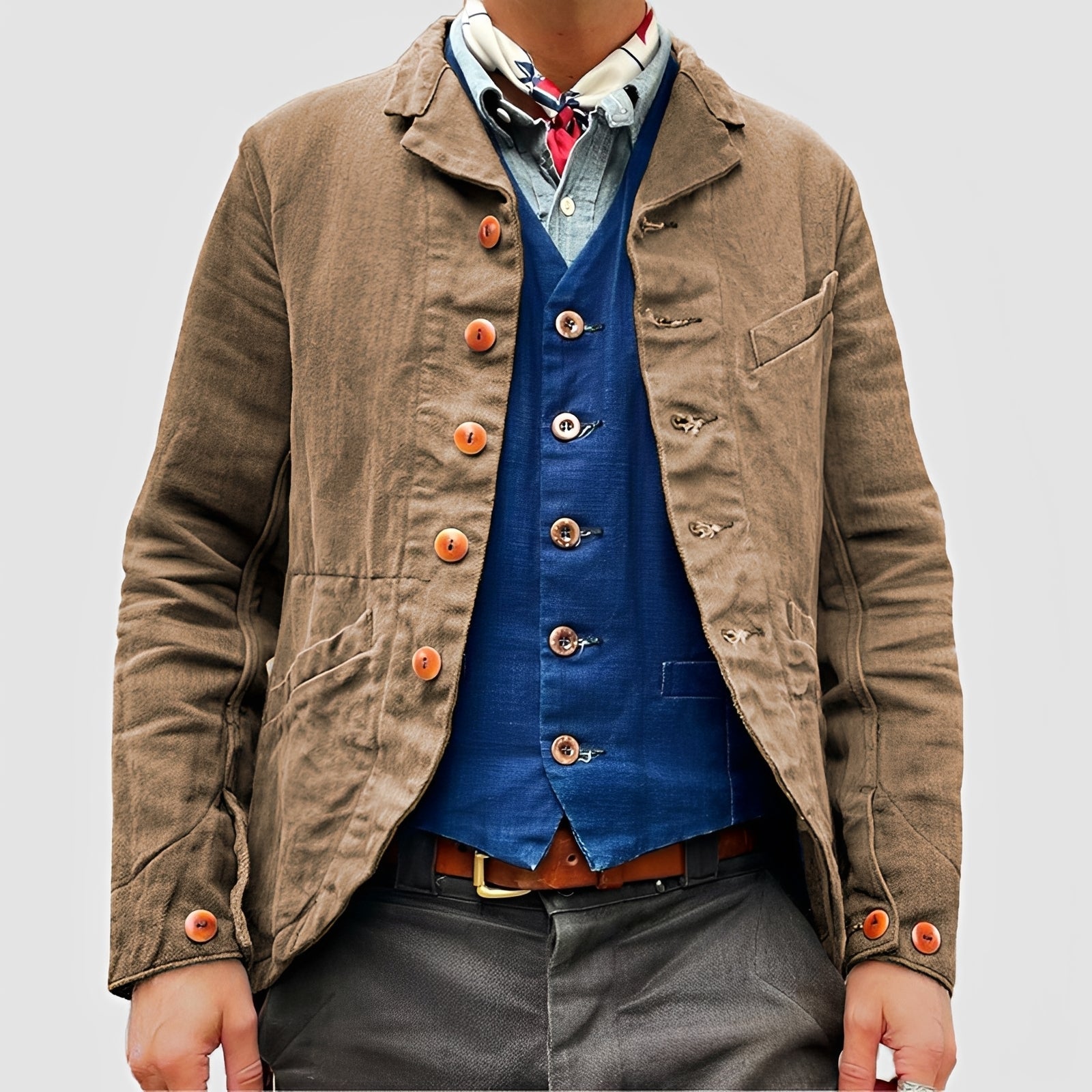 Rick - Komfortable Jacke mit vielen Taschen