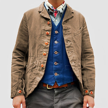 Rick - Komfortable Jacke mit vielen Taschen