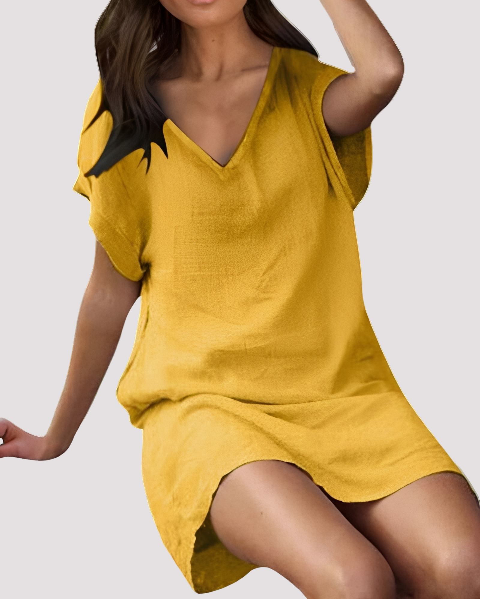 Shane - Locker geschnittenes, weit geschnittenes Kleid