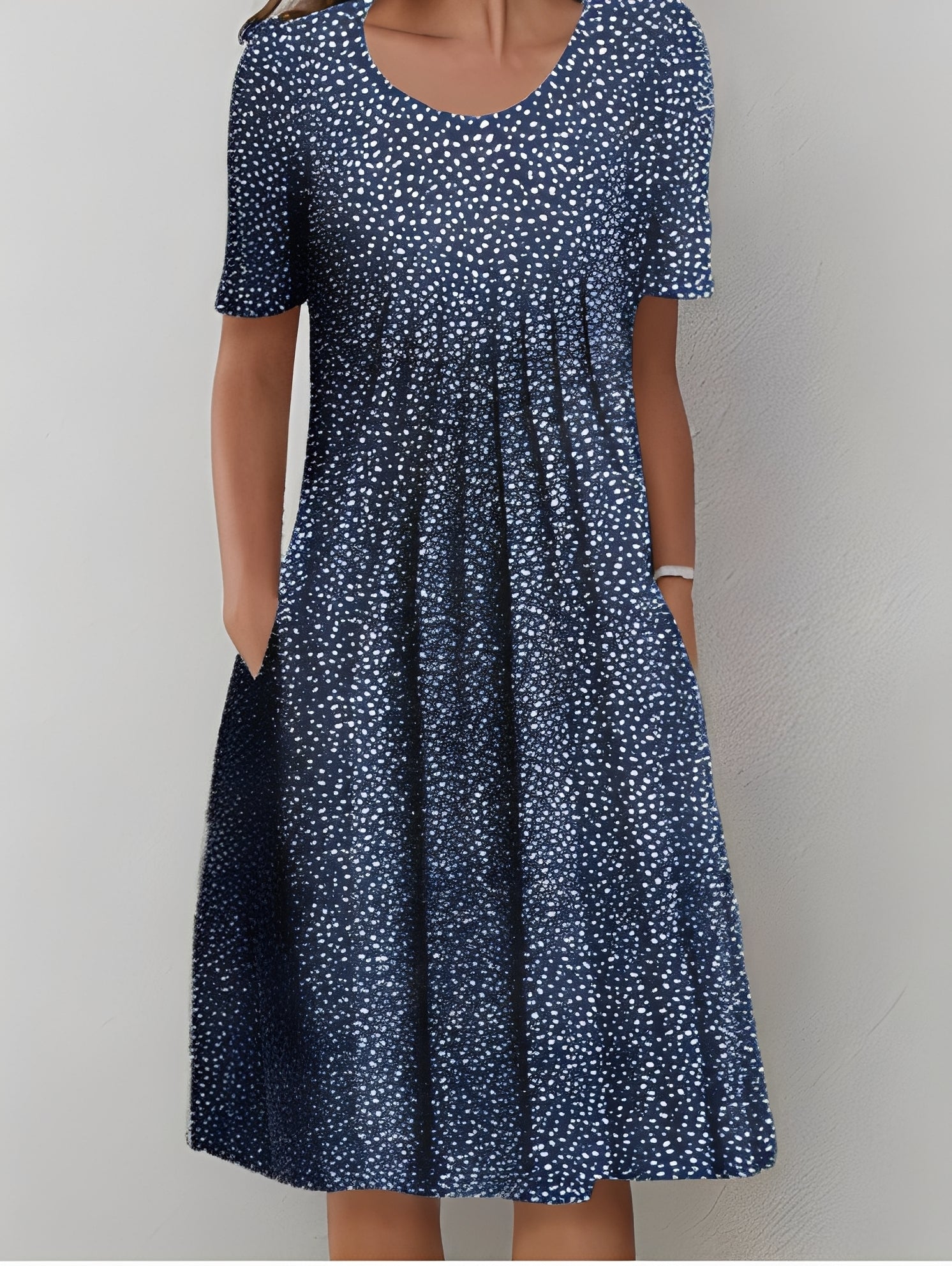 Jodie - Elegantes bedrucktes Damenkleid