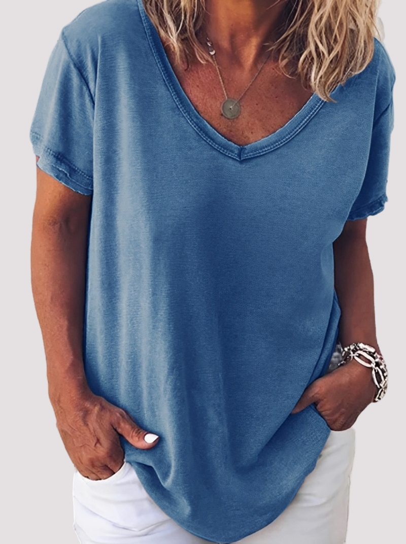 Joanne - Bequeme, locker geschnittene Damenbluse
