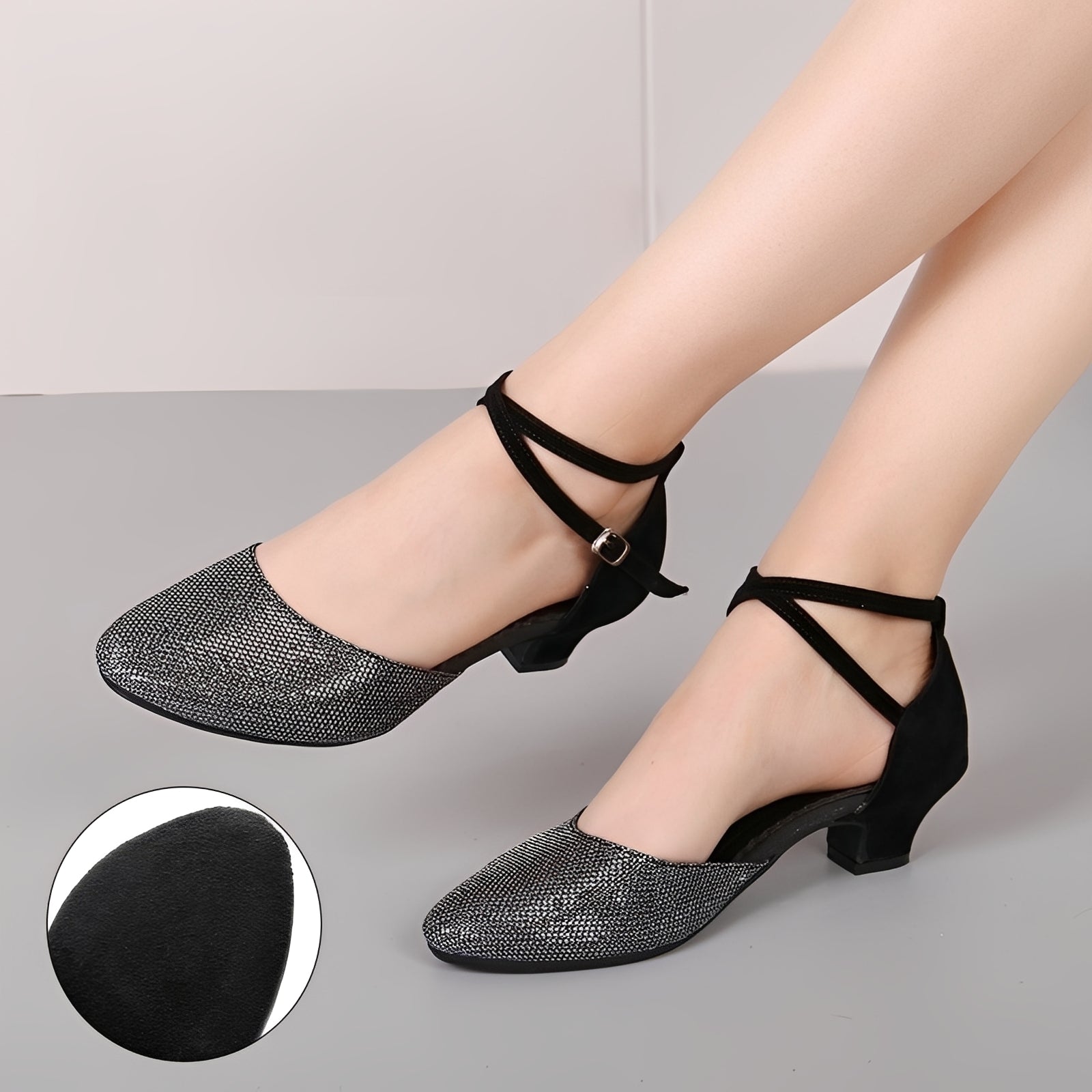 Carrie - Modische Glitzersandalen für Damen