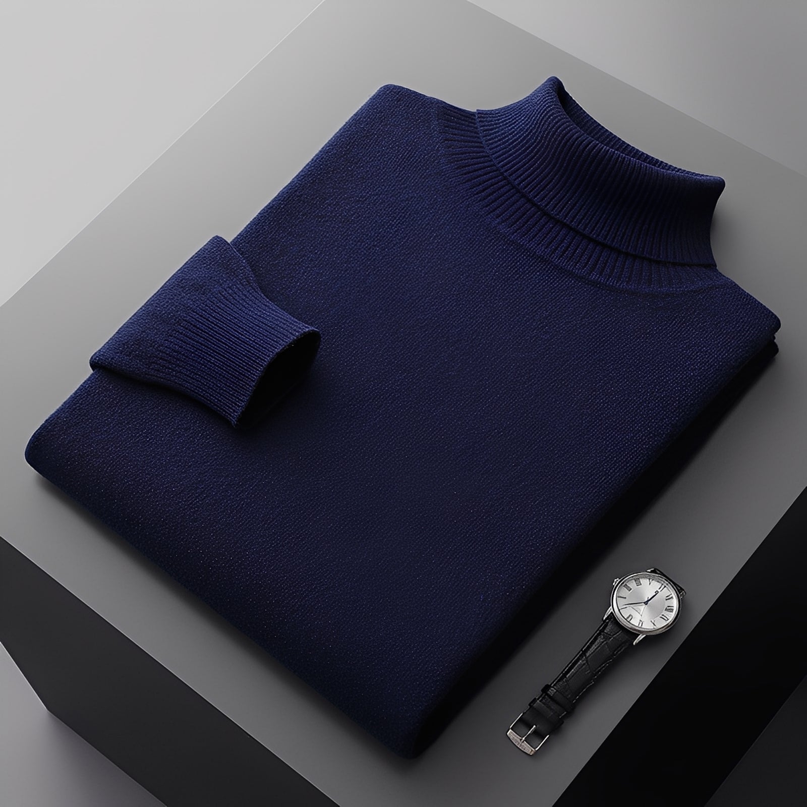Osborn - Einfacher Herrenrollkragenpullover