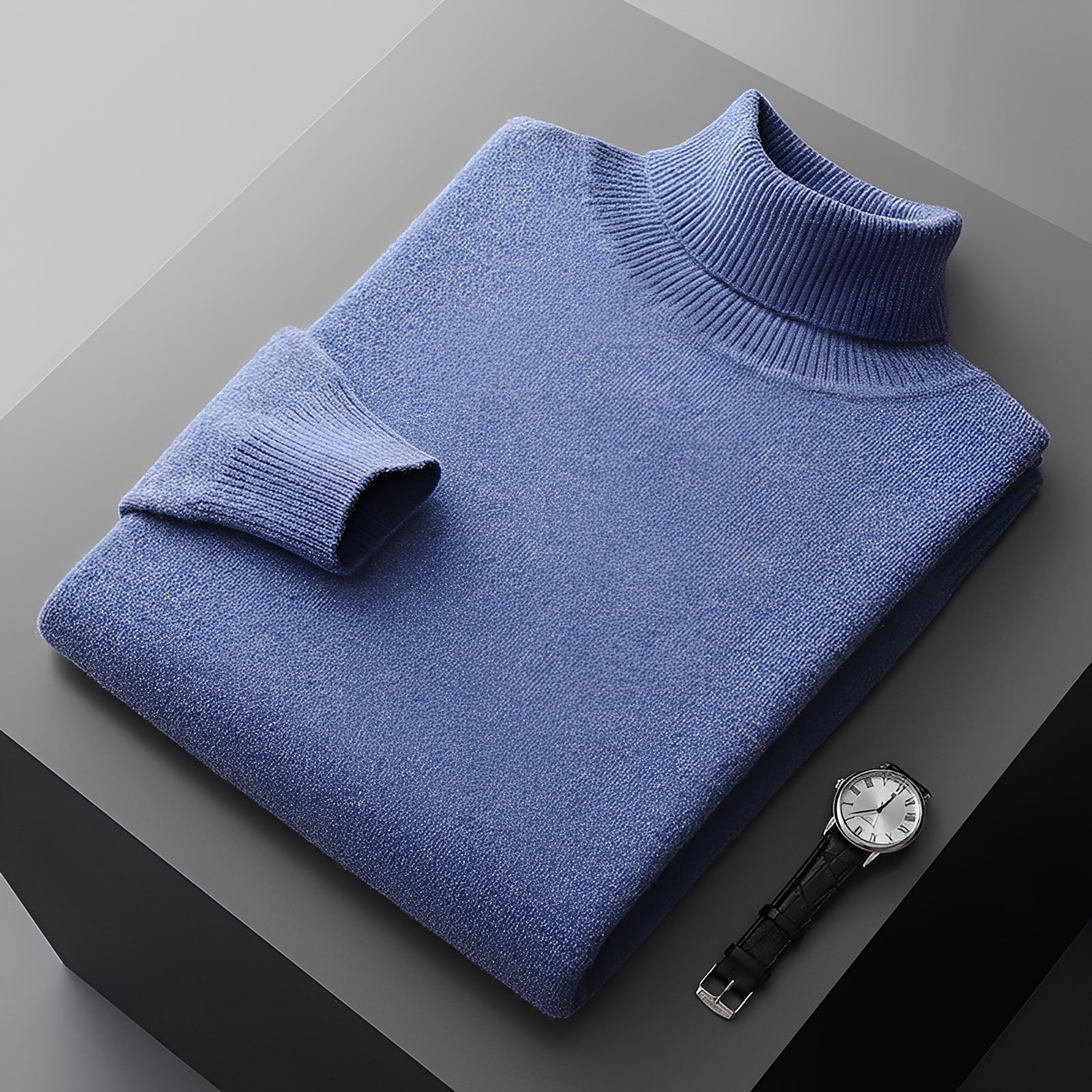 Osborn - Einfacher Herrenrollkragenpullover