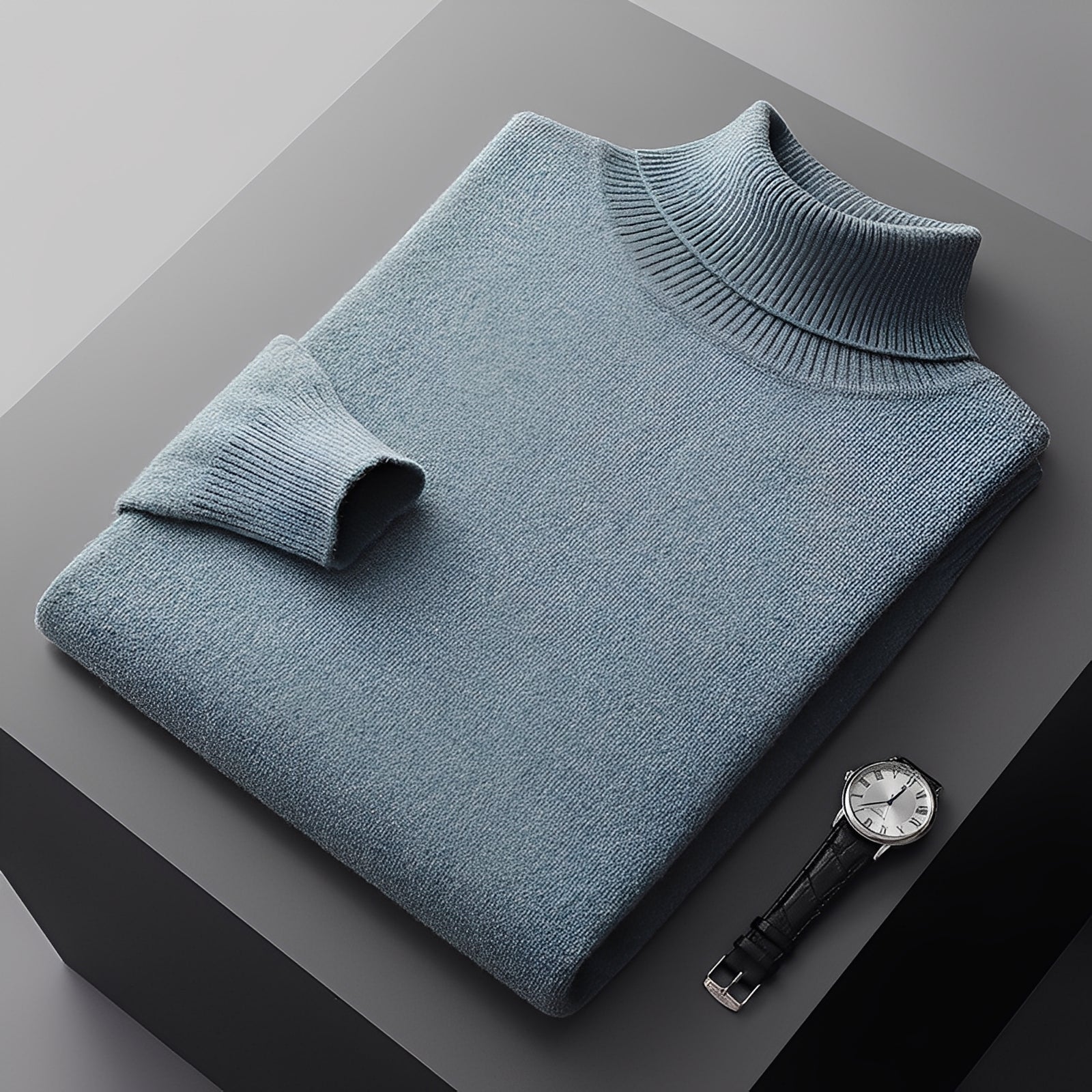 Osborn - Einfacher Herrenrollkragenpullover