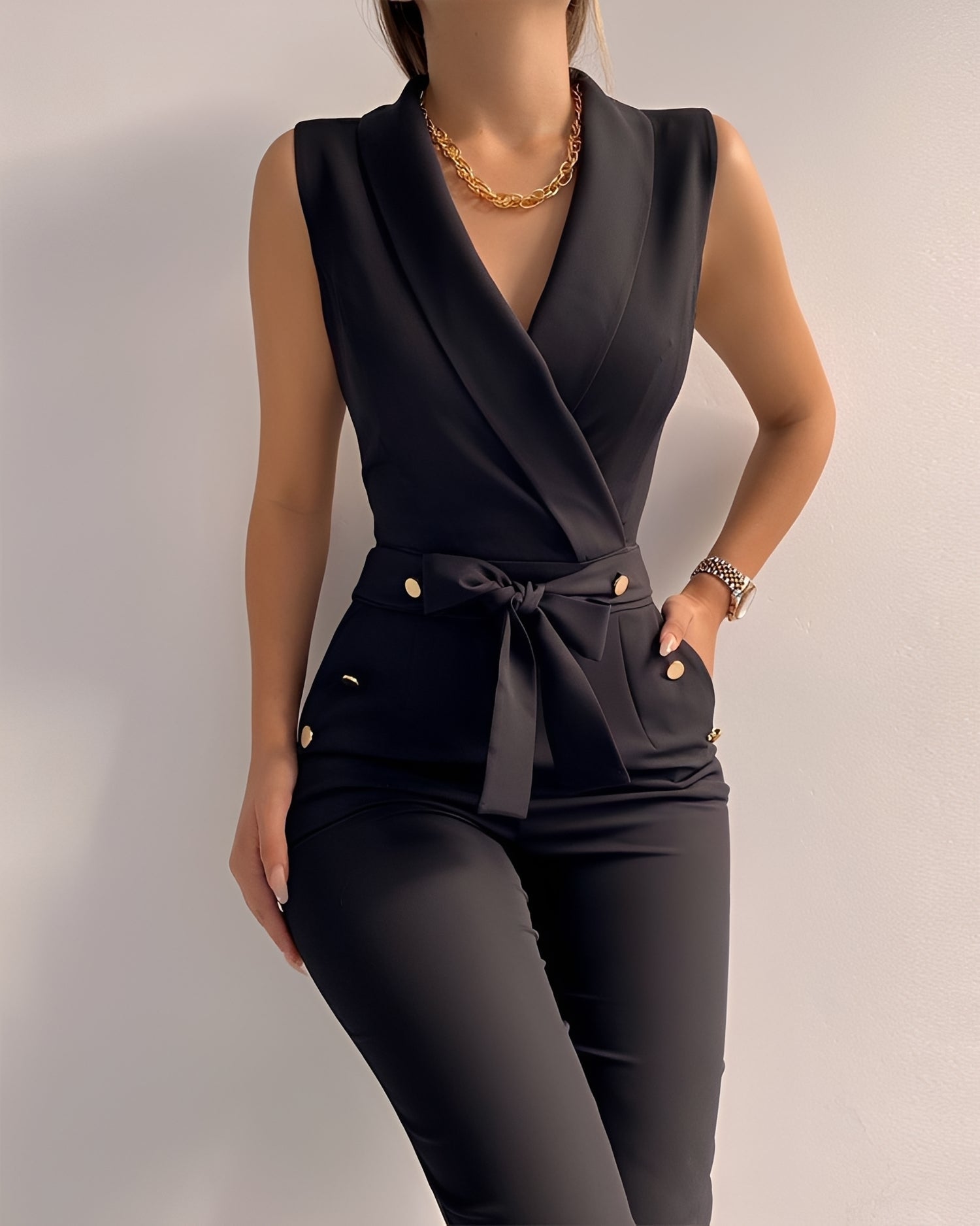 Jannat - Moderner Revers-Overall