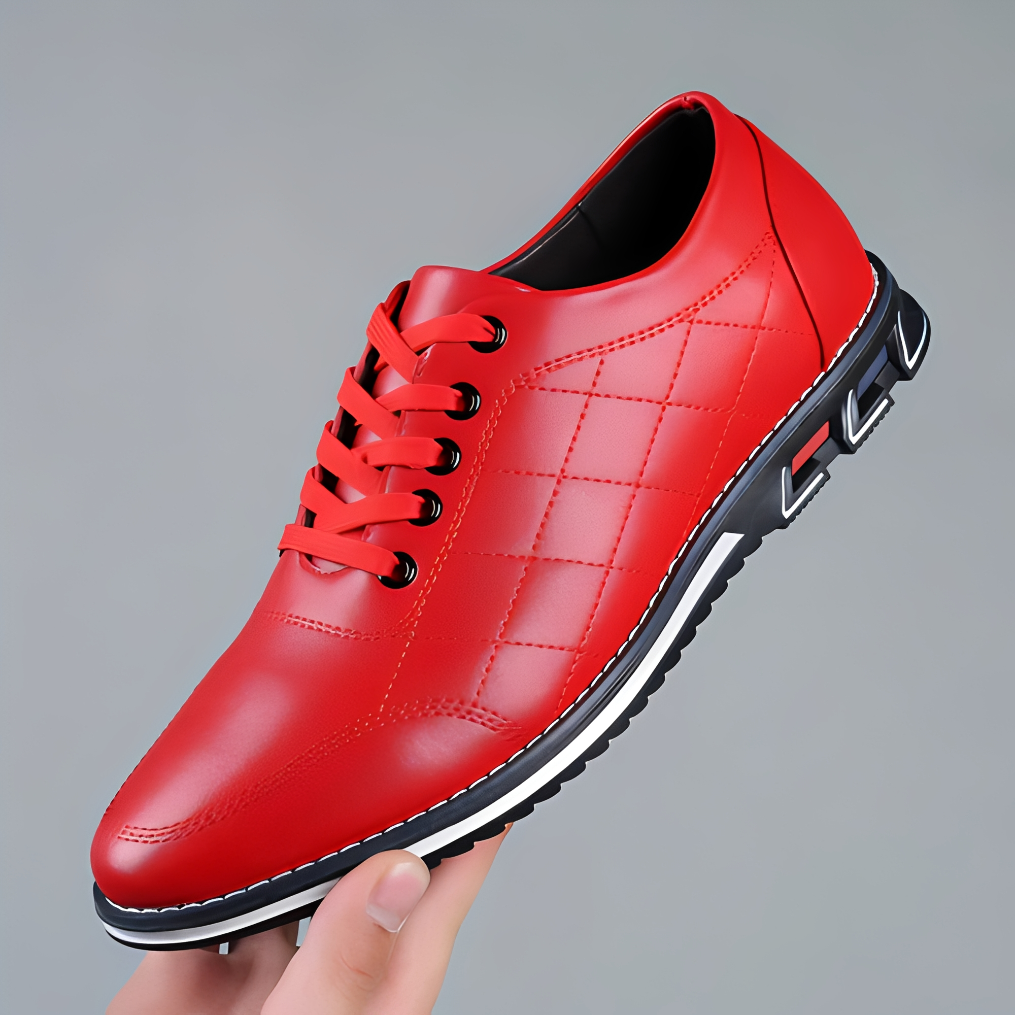 Edvin - Modische Herrenschnürhalbschuhe