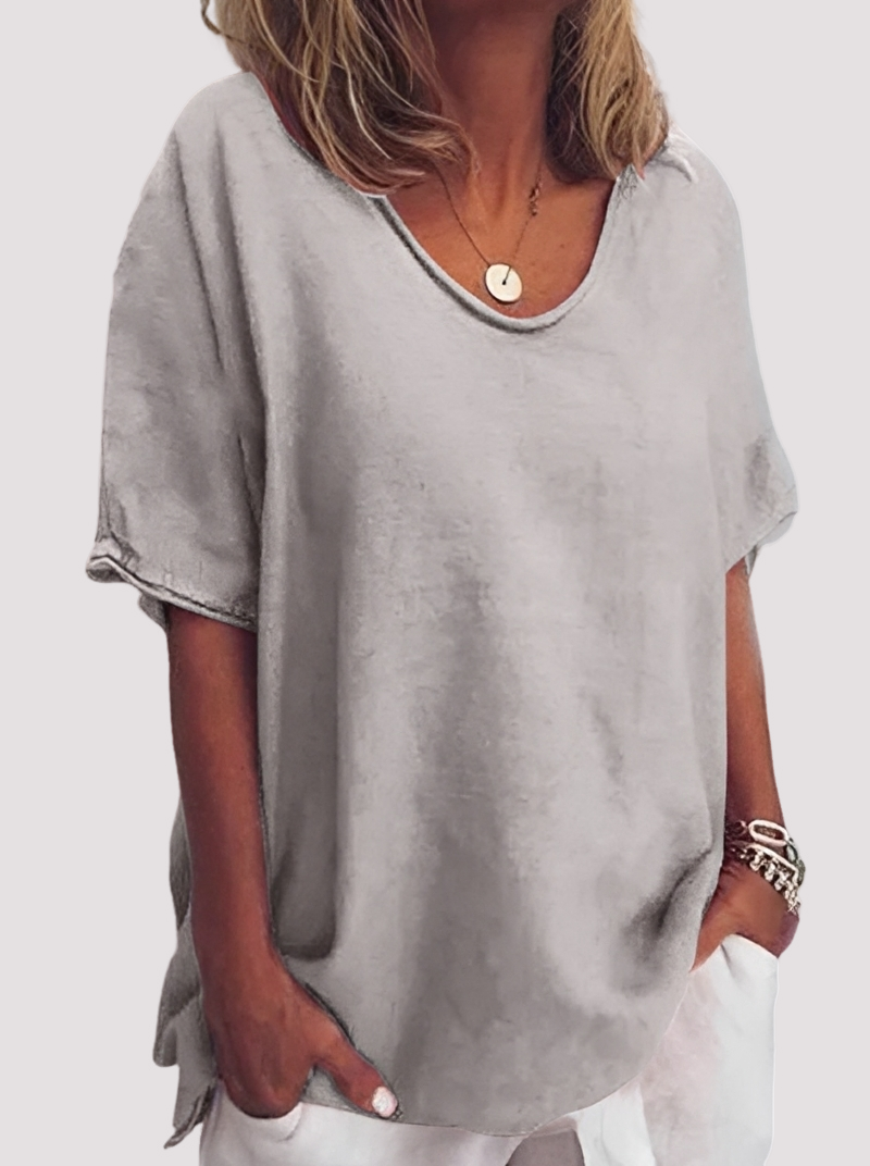 Joanne - Bequeme, locker geschnittene Damenbluse