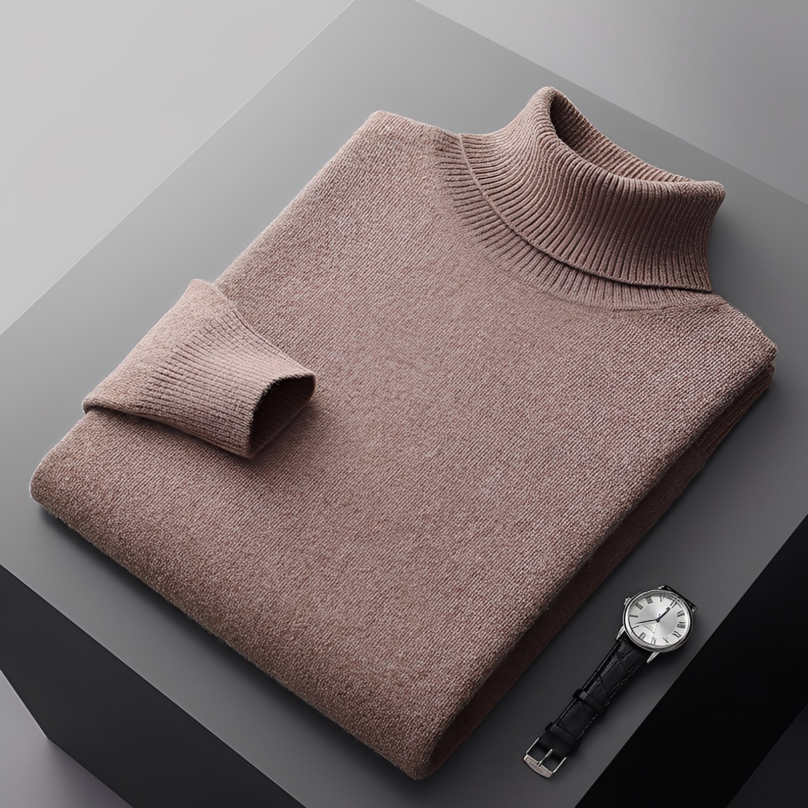 Osborn - Einfacher Herrenrollkragenpullover