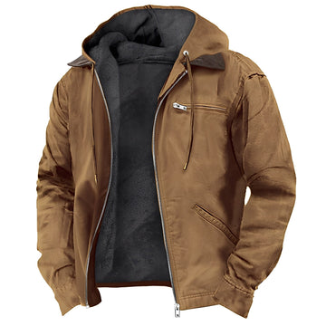 Wallace - Elegante und warme Jacke mit Kapuze