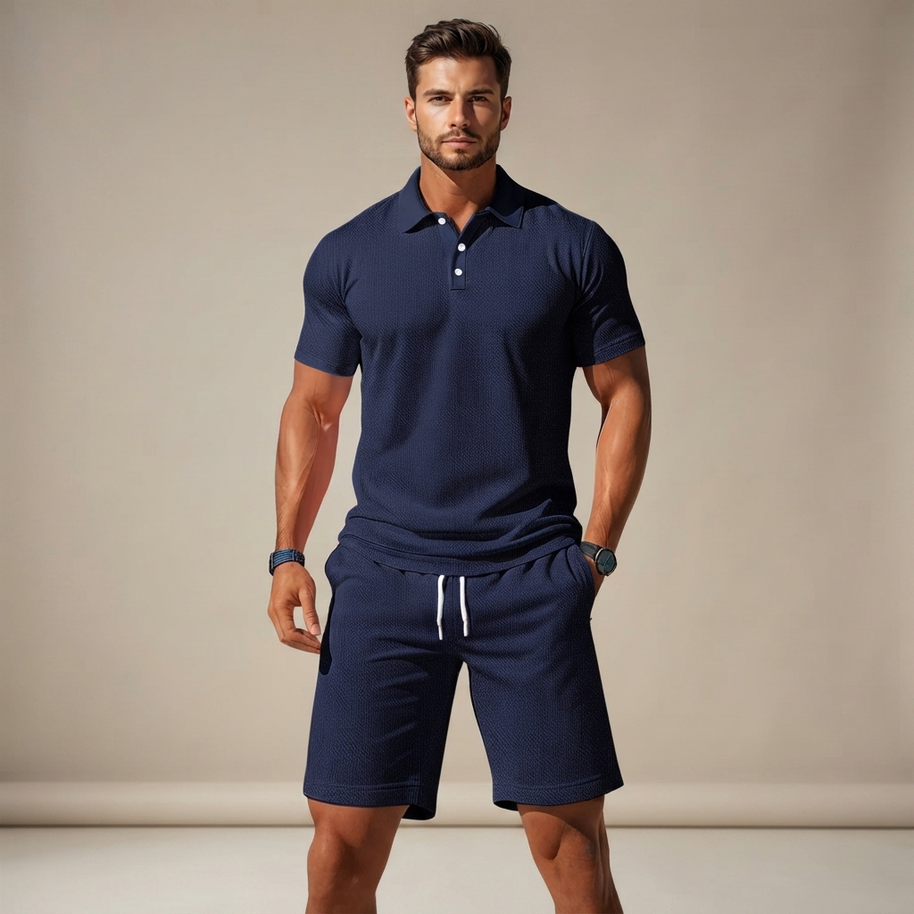 Ollie - Bequemes Casual-Short-Set