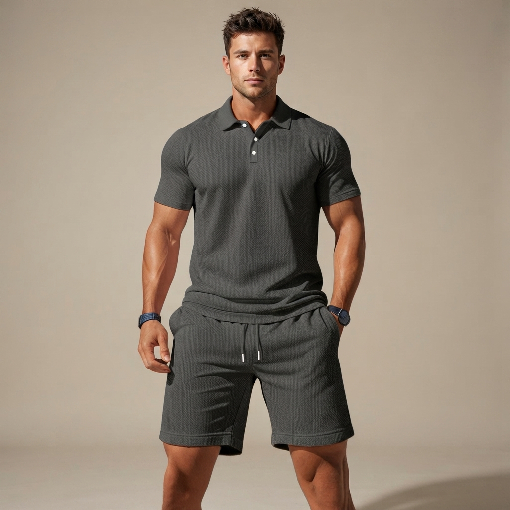 Ollie - Bequemes Casual-Short-Set
