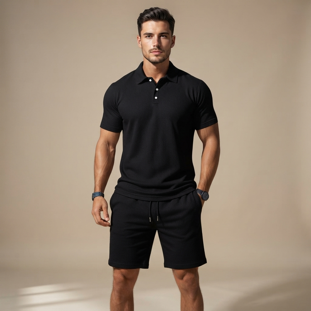 Ollie - Bequemes Casual-Short-Set