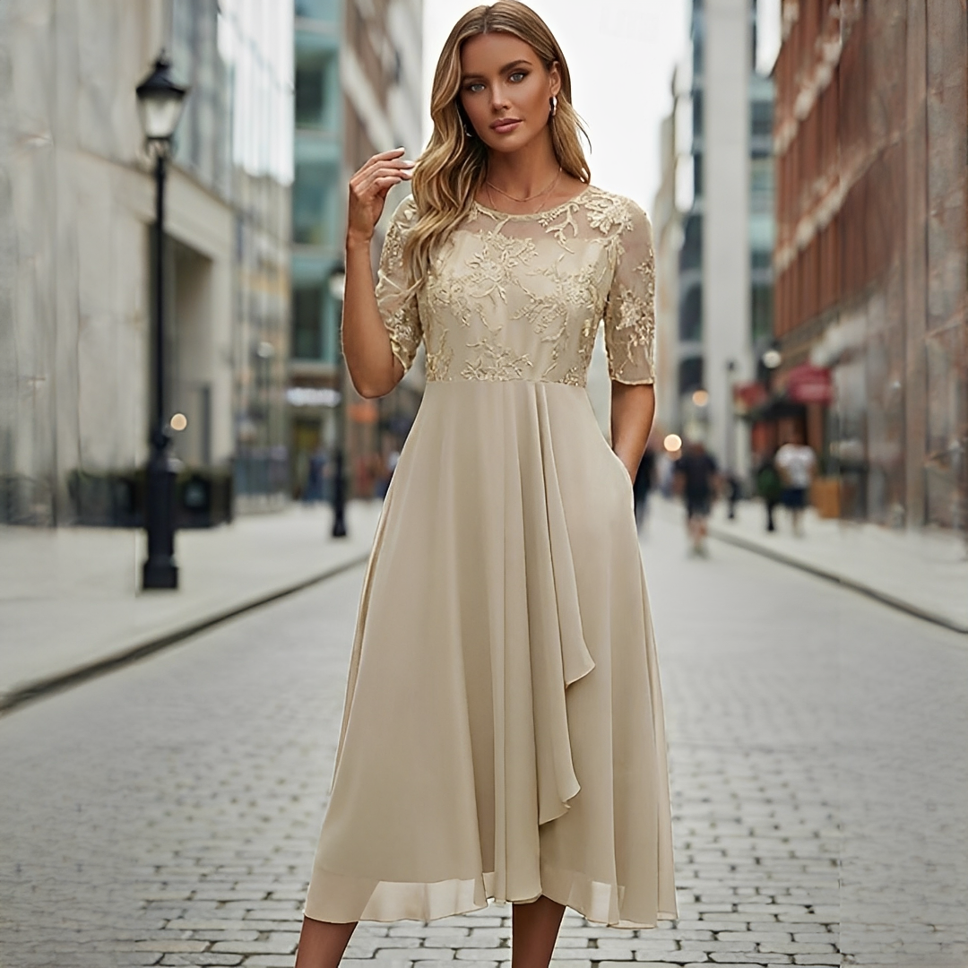 Victoria - Elegantes Spitzen-Sommerkleid