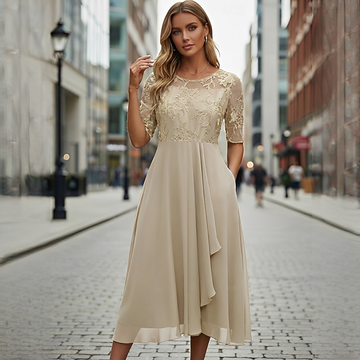 Victoria - Elegantes Spitzen-Sommerkleid