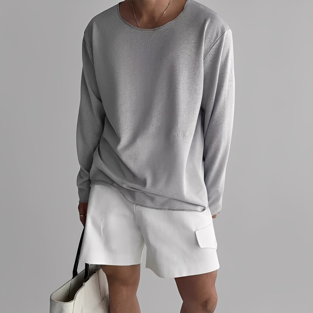 Loik - Weites und luftdurchlässiges Herren-Sweatshirt