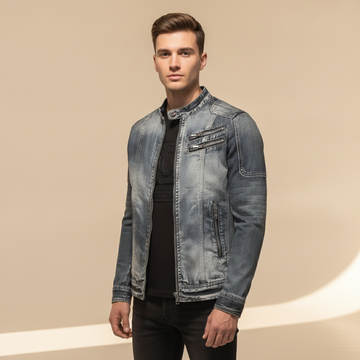 Ismael - Modische Jacke mit Reißverschluss