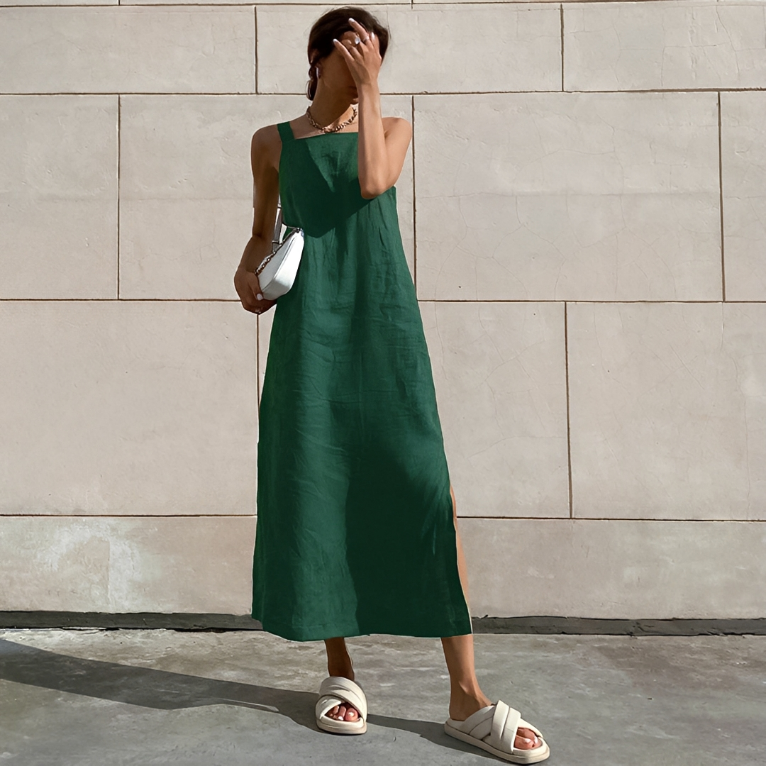 Briella - Komfortables langes Kleid