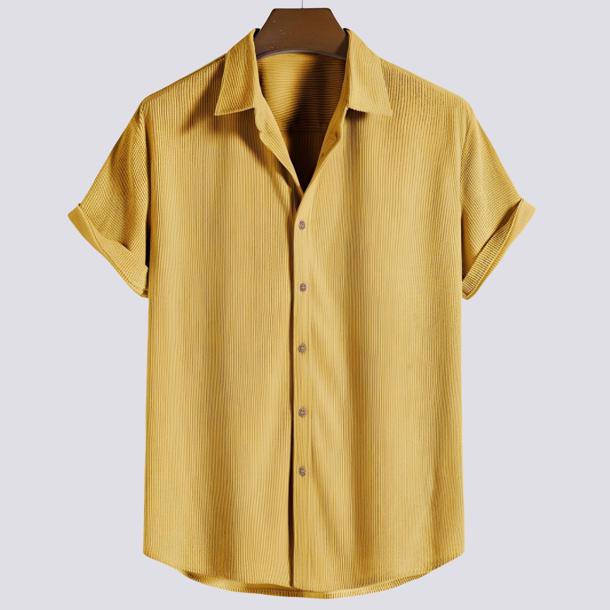 Kierce - Herrenhemd im lässigen Design mit Muster