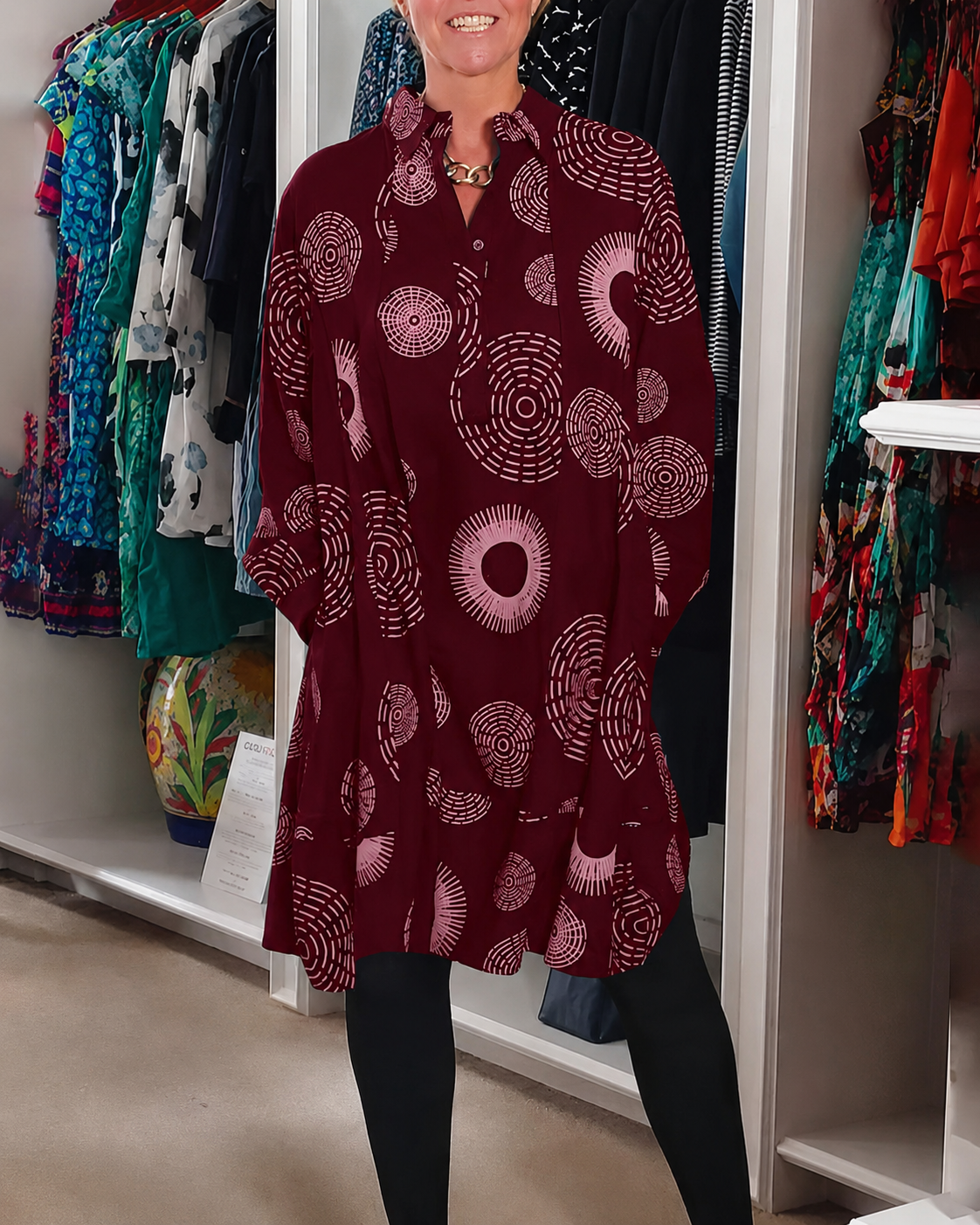 Sharonda - Stilvolles Kleid mit lässigem Schnitt