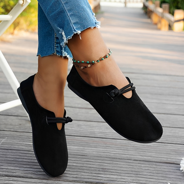 Marjorie - Bequeme Schuhe mit runder Spitze
