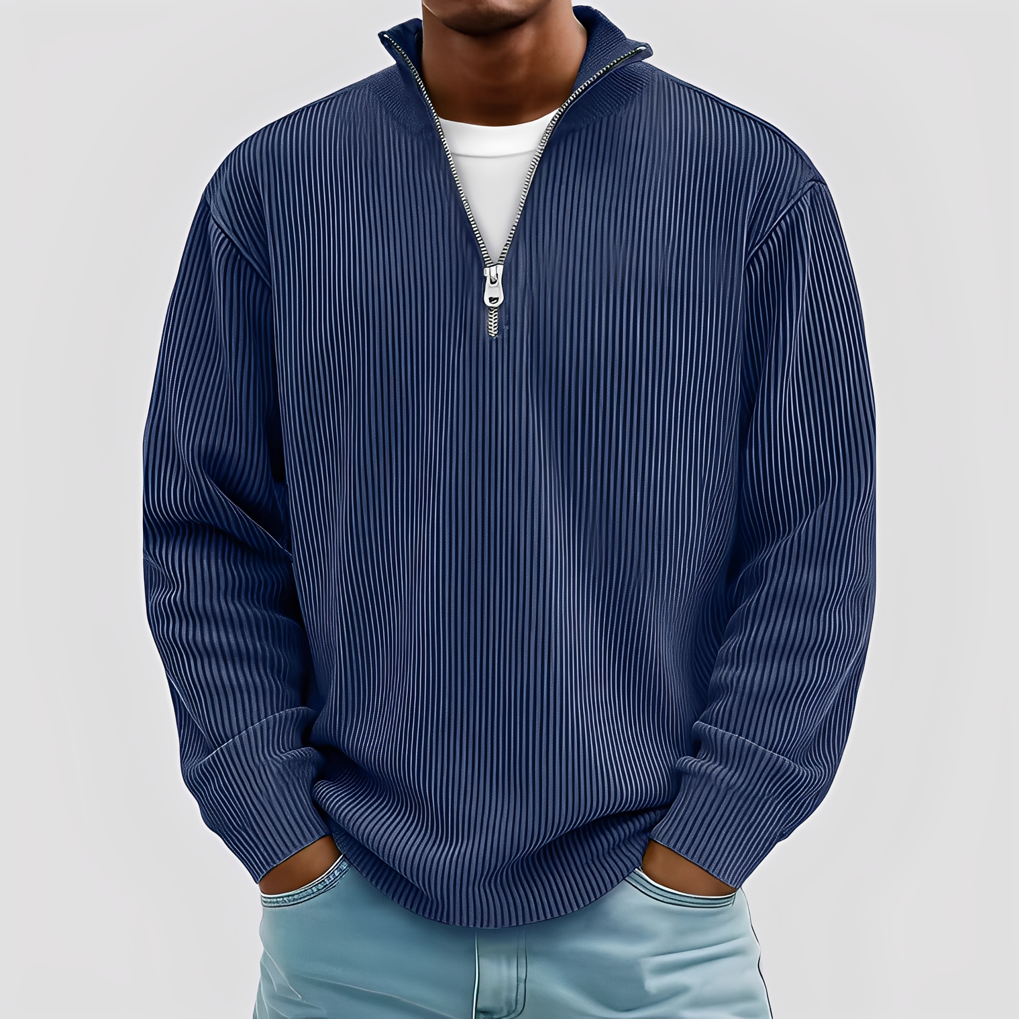 Henry - Stilvoller, komfortabler und warmer Herrenpullover