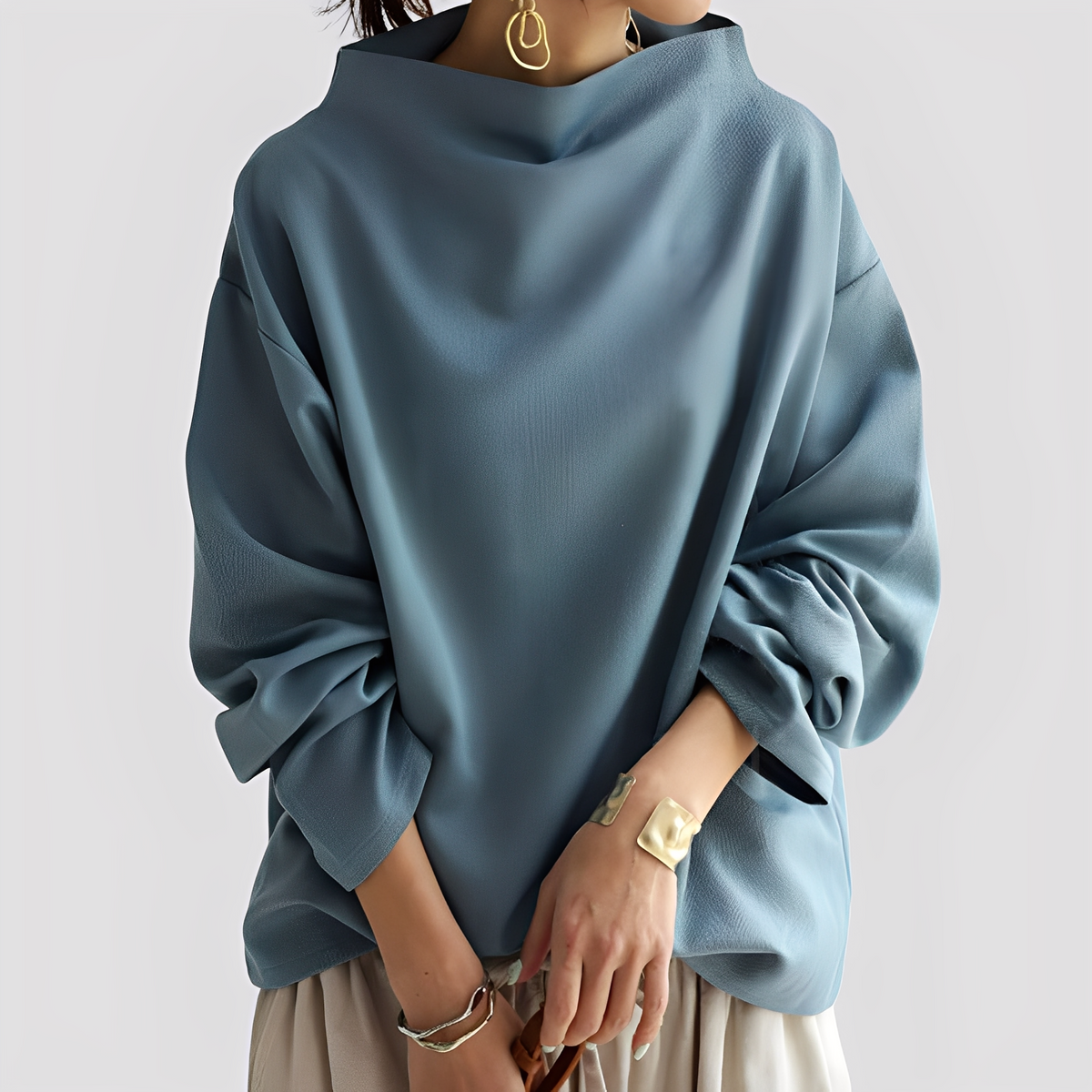 Twyla - Locker geschnittener Pullover