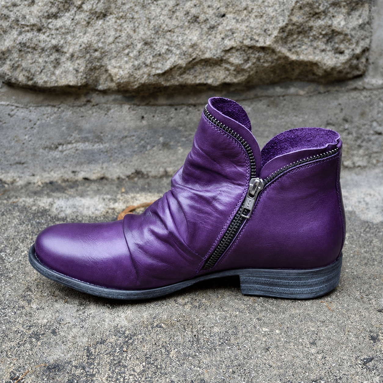 Julie - Modische Stiefeletten mit Reißverschluss
