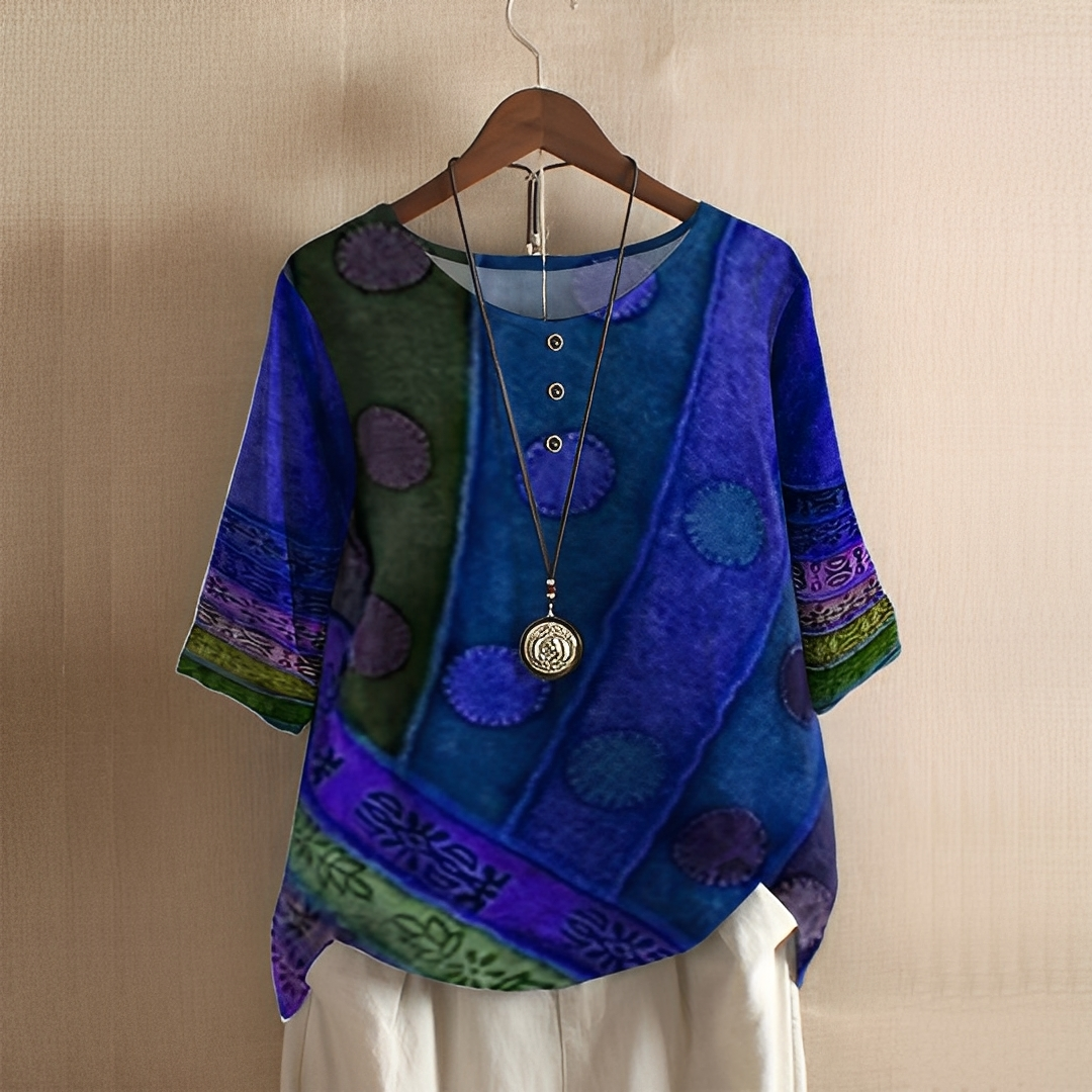 Isaure - Bequeme und kuschelige Damenbluse