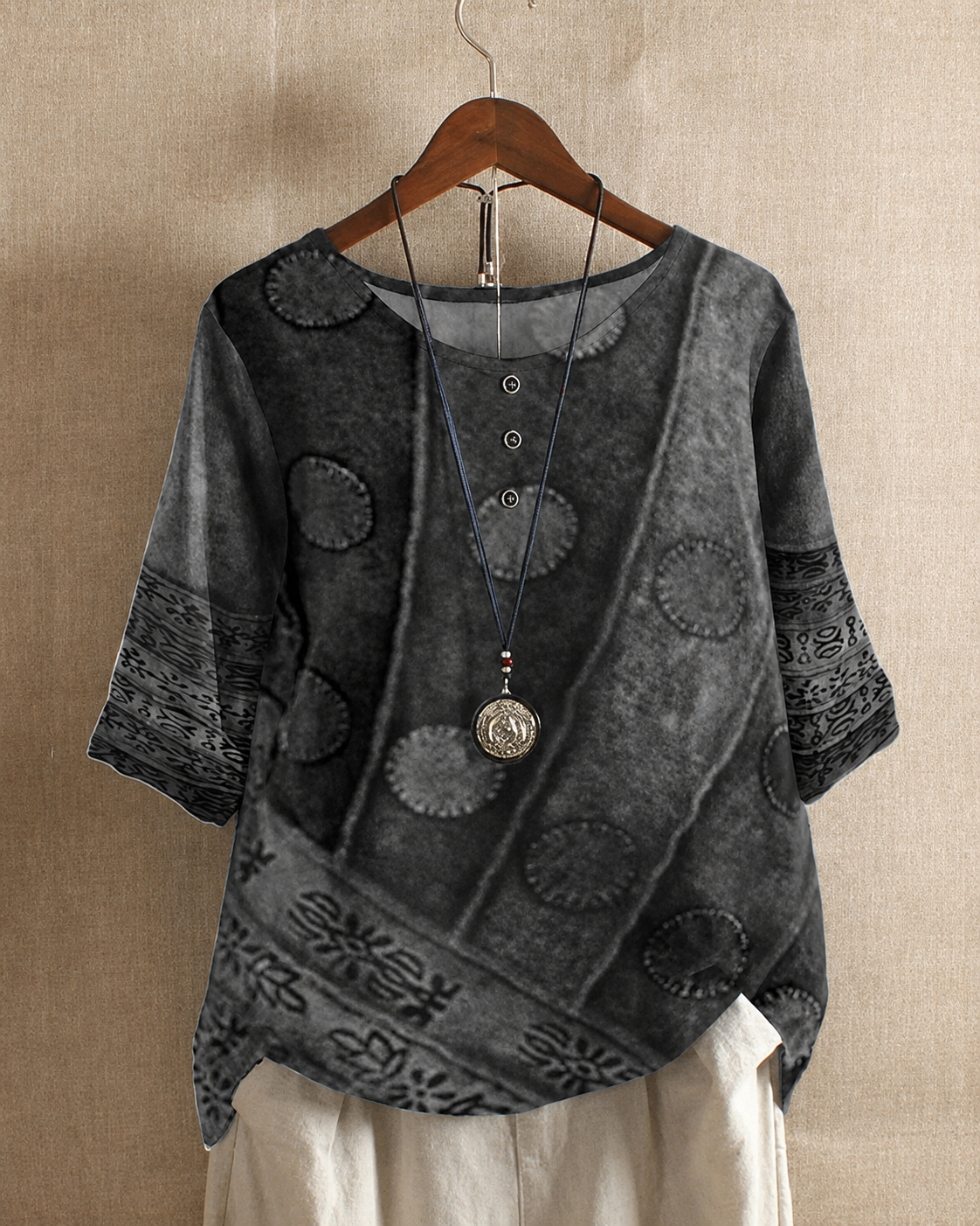 Ferlisha - Weite, elegante Bluse
