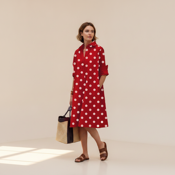 Gameela - Stilvolles, lockeres Kleid