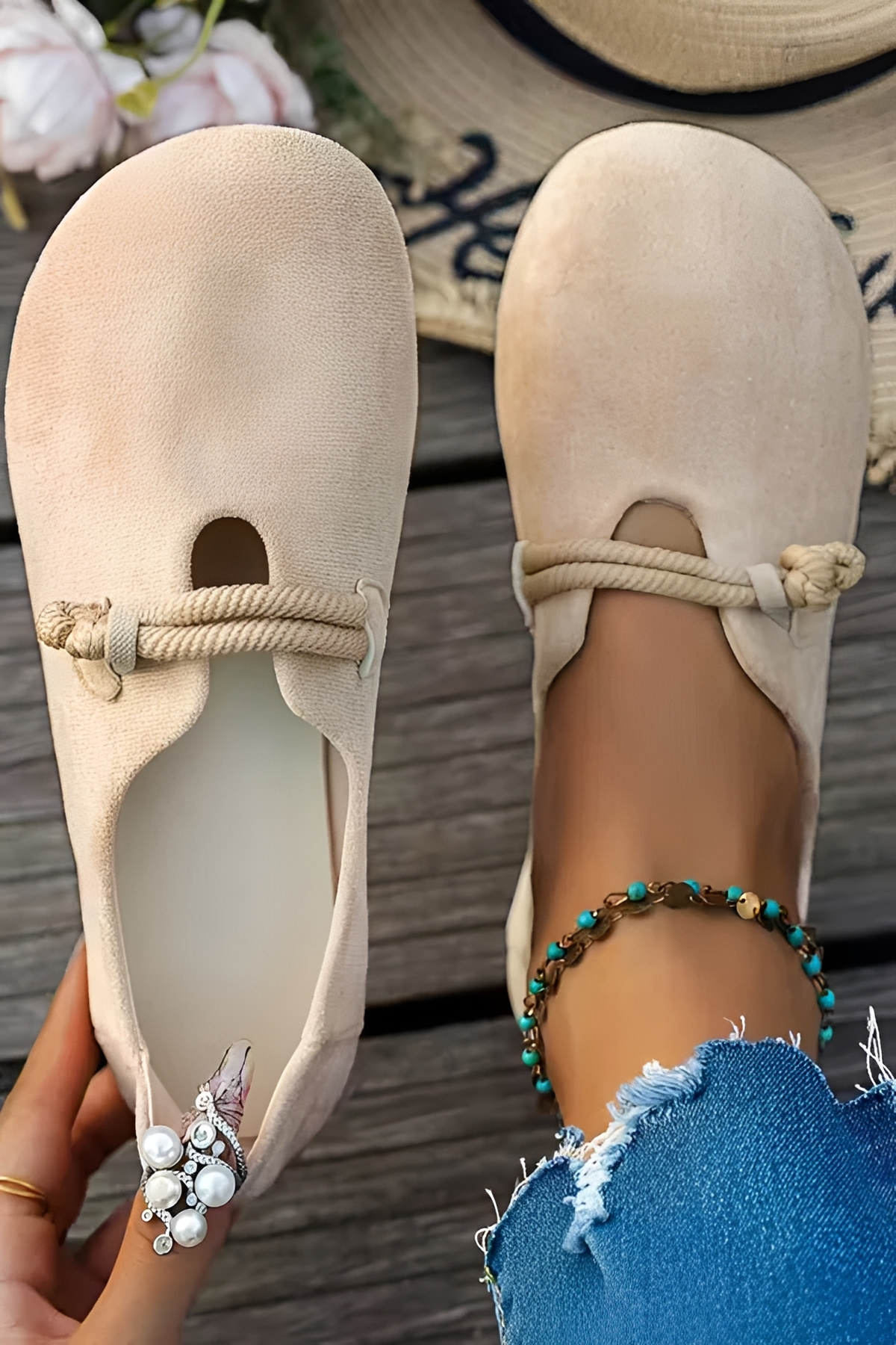 Naida - Elegante Schuhe mit runder Spitze