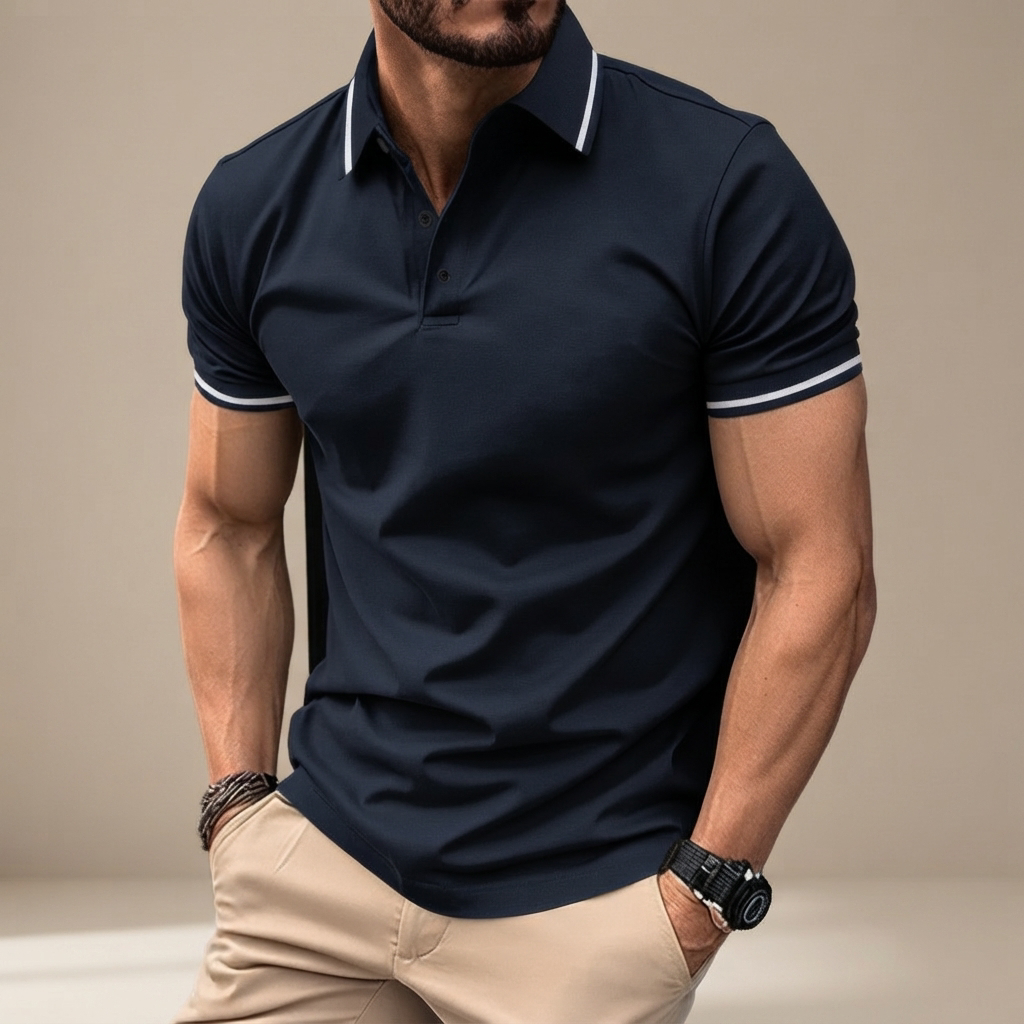 Javier - Lässiges Poloshirt