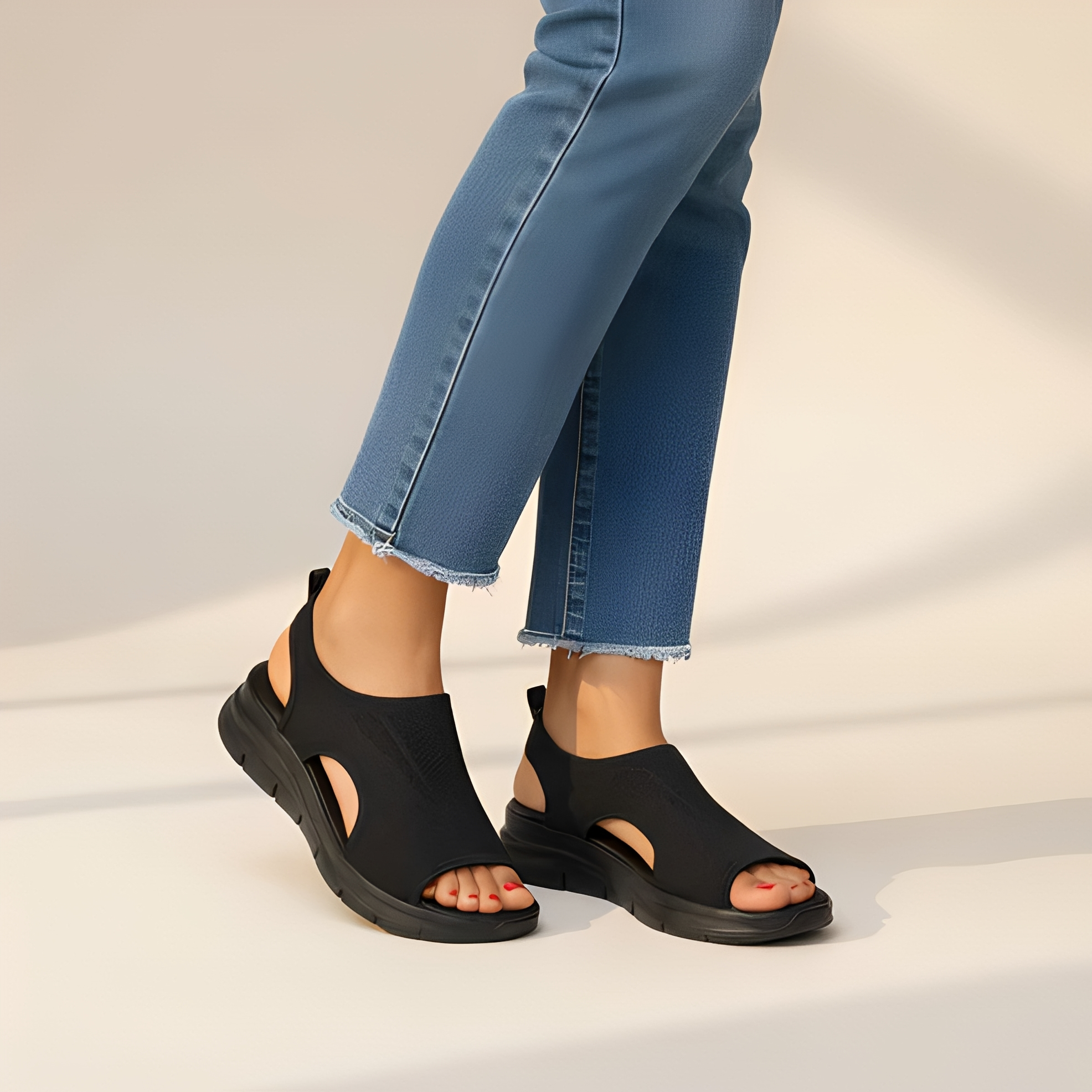 Jocelyne - Komfortable Sandalen