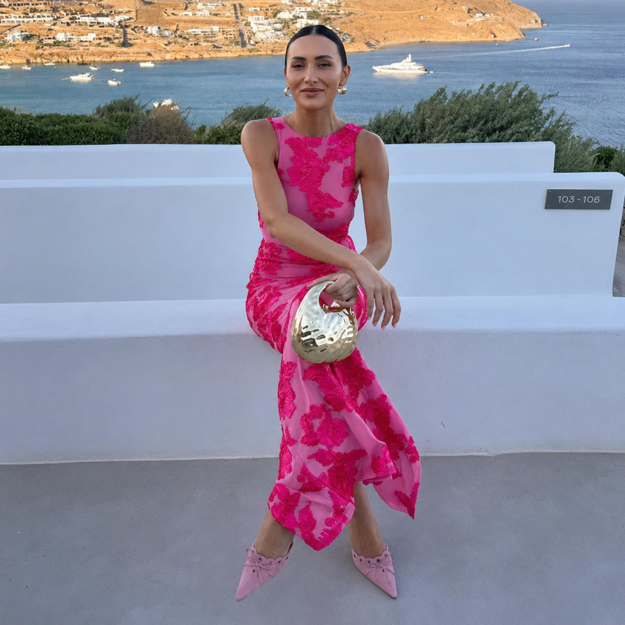 Genecia - Stilvolles, fließendes Maxi-Kleid