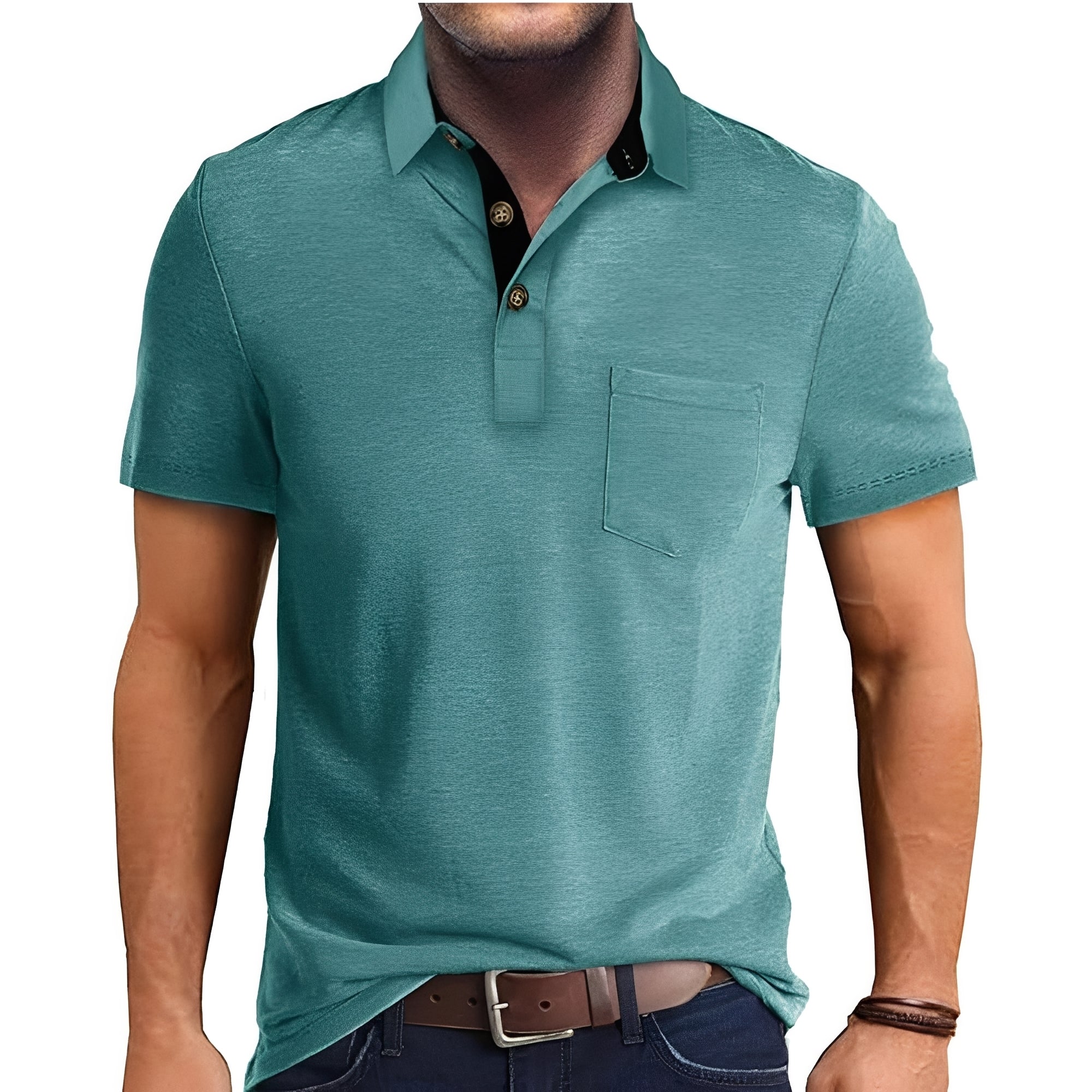 Hobbs - Freizeit-Polohemd mit kurzen Ärmeln