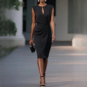 Mirabel - Schickes Ärmelloses Slim-Fit-Kleid