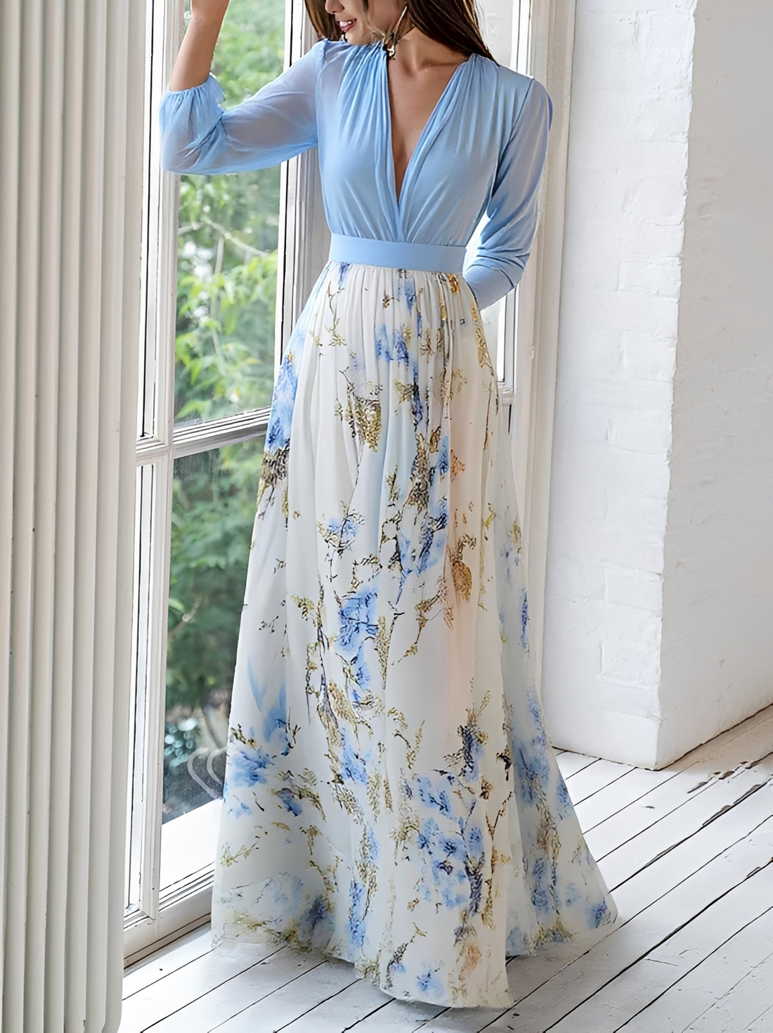 Cora - Elegantes Maxikleid