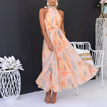 Velma - Stilvolles Ärmelloses Rückenfreies Kleid