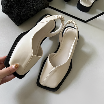 Eileen - Stilvolle Schuhe mit quadratischer Spitze