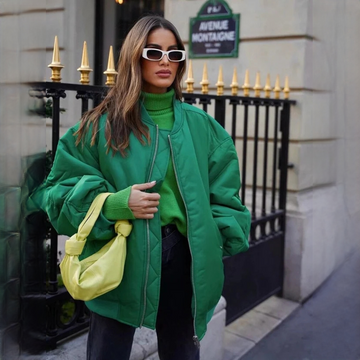 Vanessa - Flauschige Oversized-Jacke